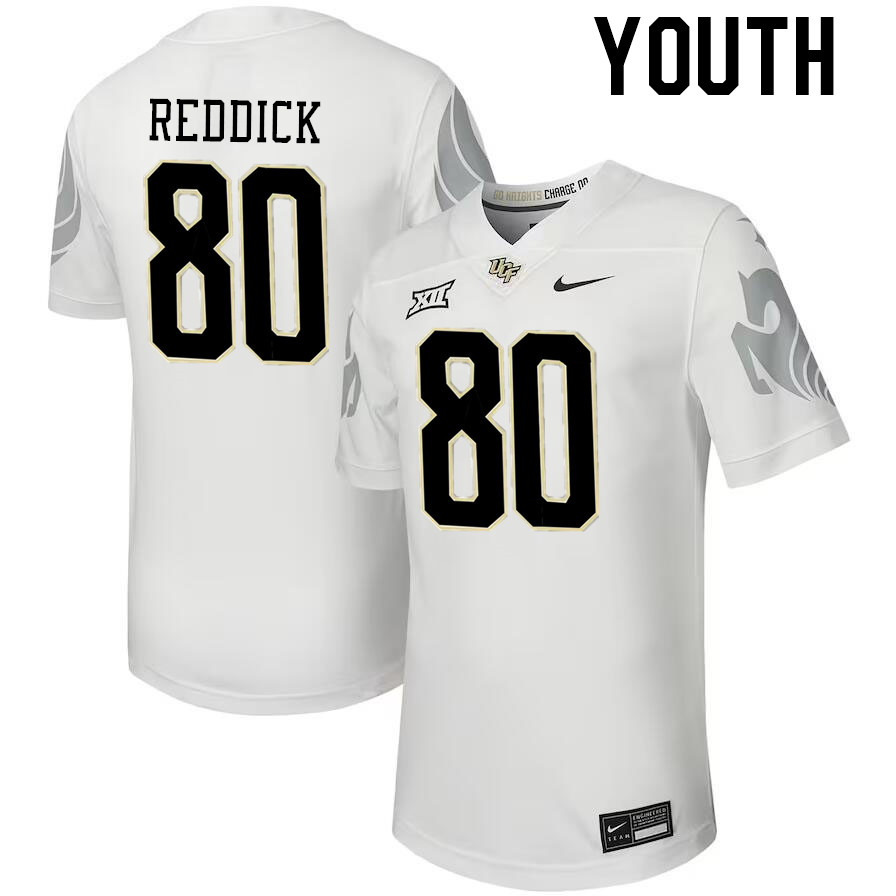 Youth #80 Grant Reddick UCF Knights Big 12 Conference College Football Jerseys Stitched-Black